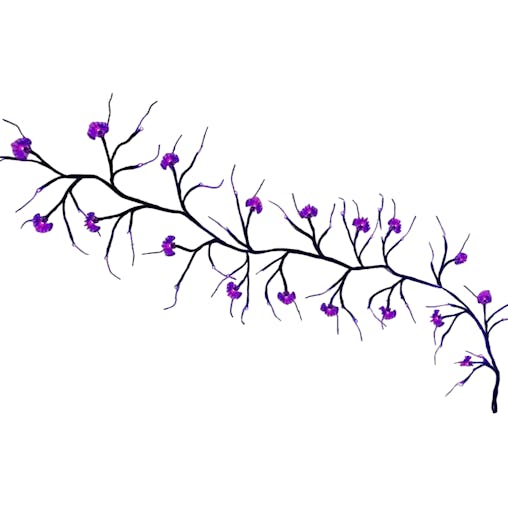 NNETM Enchanted Night Wings: Halloween Wicker Bat String Lights