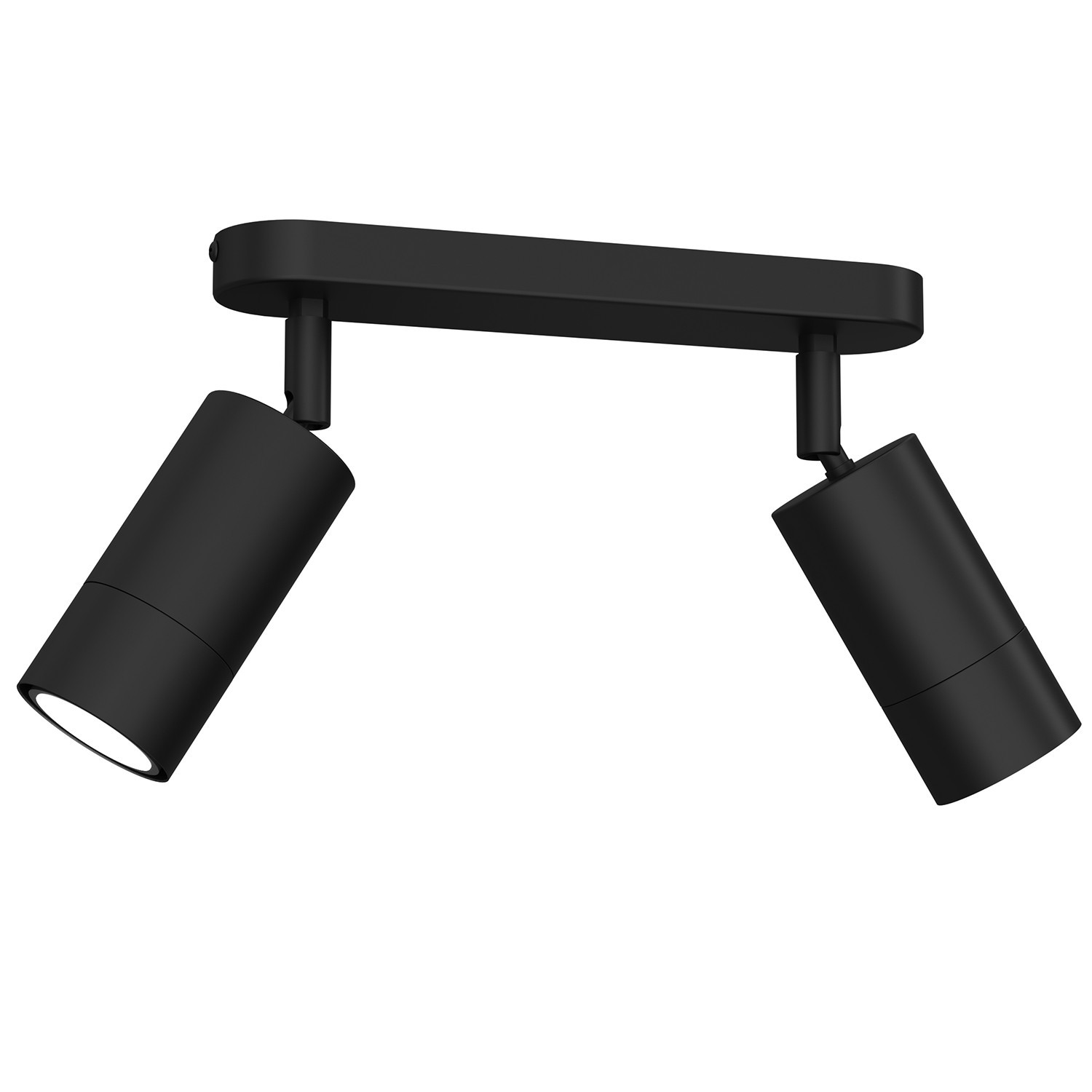 Reflektor sufitowy czarny mat Link 2xGU10x8W wym:16x24x6cm Luminex