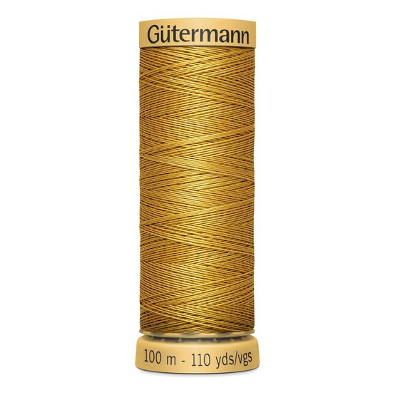 Gutermann Yellow Cotton Thread 100m (847)