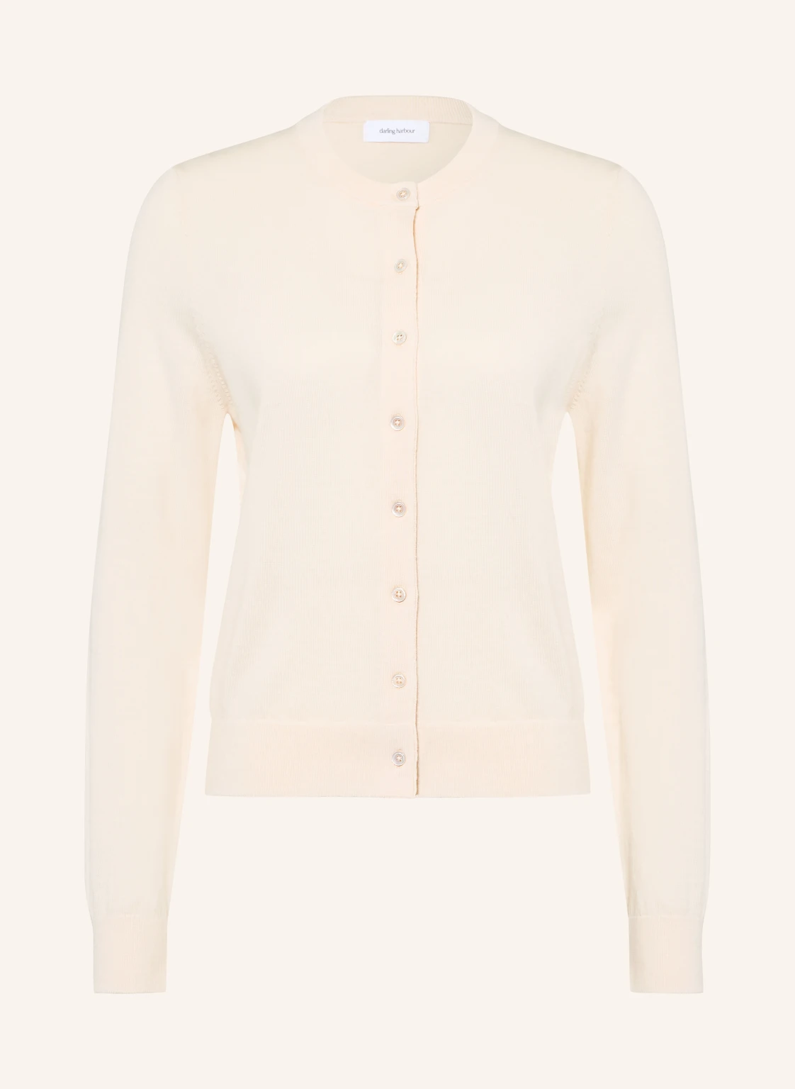 darling harbour Strickjacke aus Merinowolle