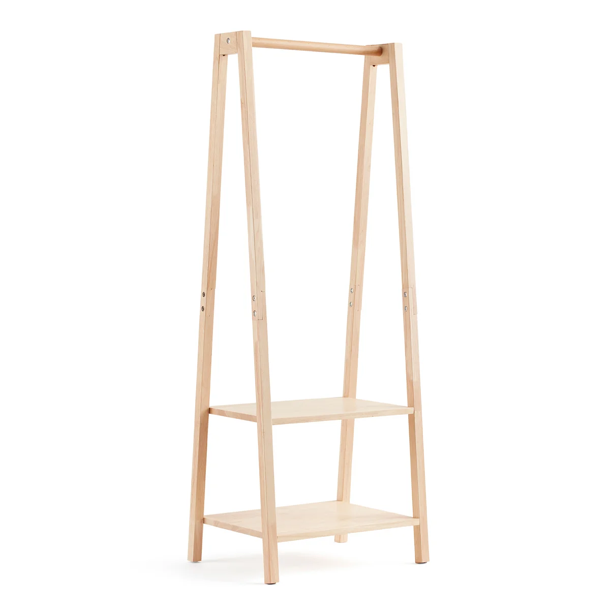 Kids Concept - Saga Kleidergarderobe, 51 x 34,5 x 125,5 cm, Buche natur