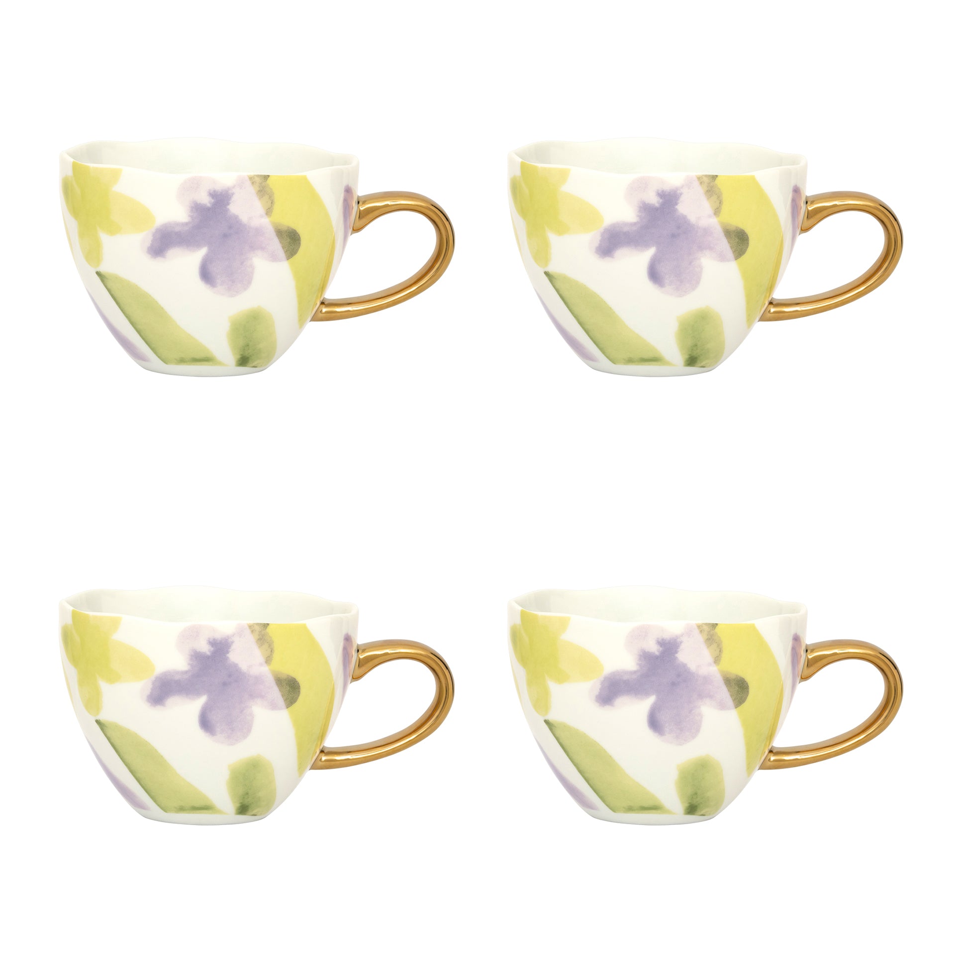 Urban Nature Culture Good Morning Cappuccino / Theekop - Multi - 4 st.