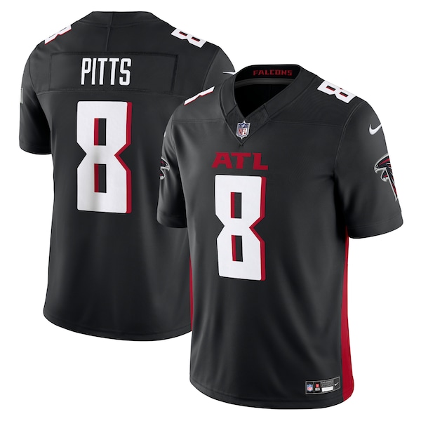 Kyle Pitts Atlanta Falcons Nike Vapor F.U.S.E. Limited Jersey - Black/Red/White