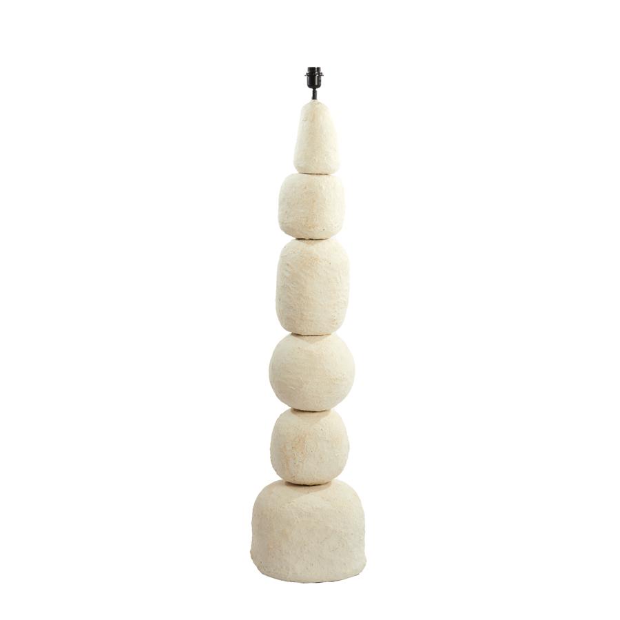 Light & Living - Marree vloerlamp Ø30x135 cm - crème
