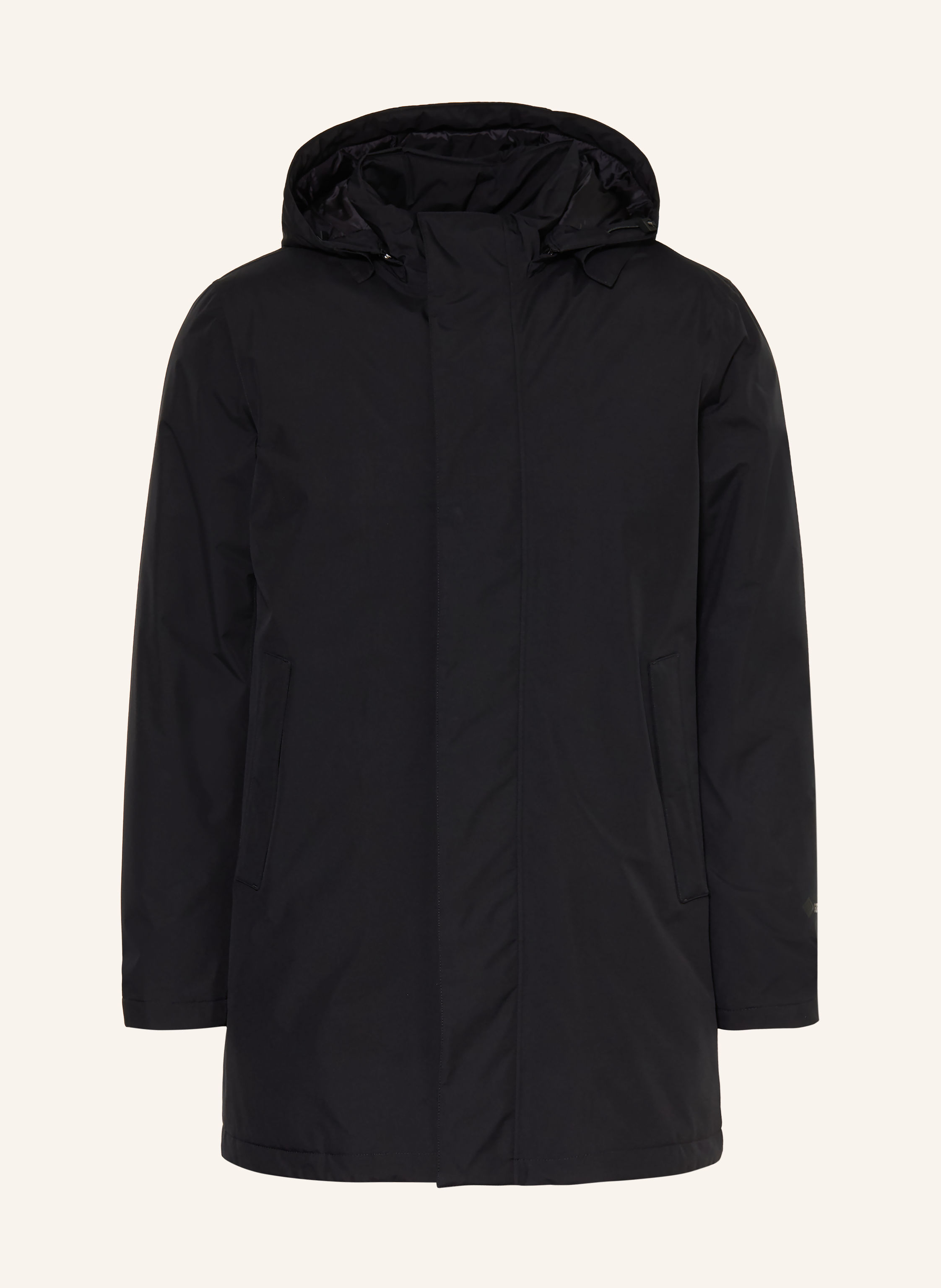 HERNO Daunenparka mit abnehmbarer Kapuze