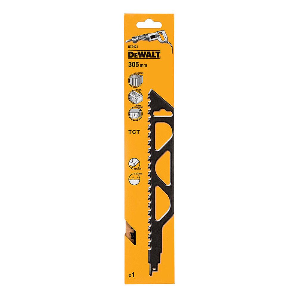 BAJONETTSAGBLAD DEWALT DT2421 MUR/HARDMETALL 305MM