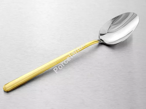 Komplet sztućców 65 cz. na 12 osób Hisar - Bahama Gold (4.0/3.0mm) złocone