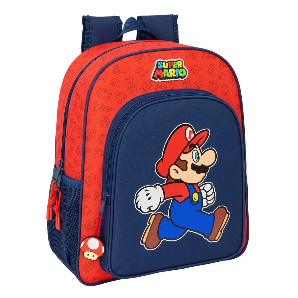 Safta Super Mario Trick 15L 27x33x10 cm backpack