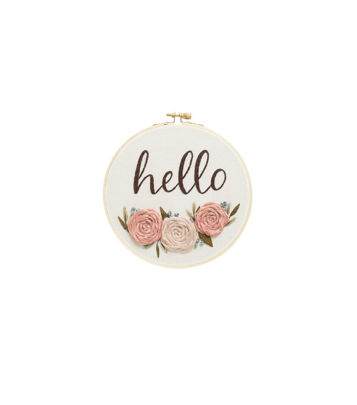 Leisure Arts 6 Hello Embroidery Kit