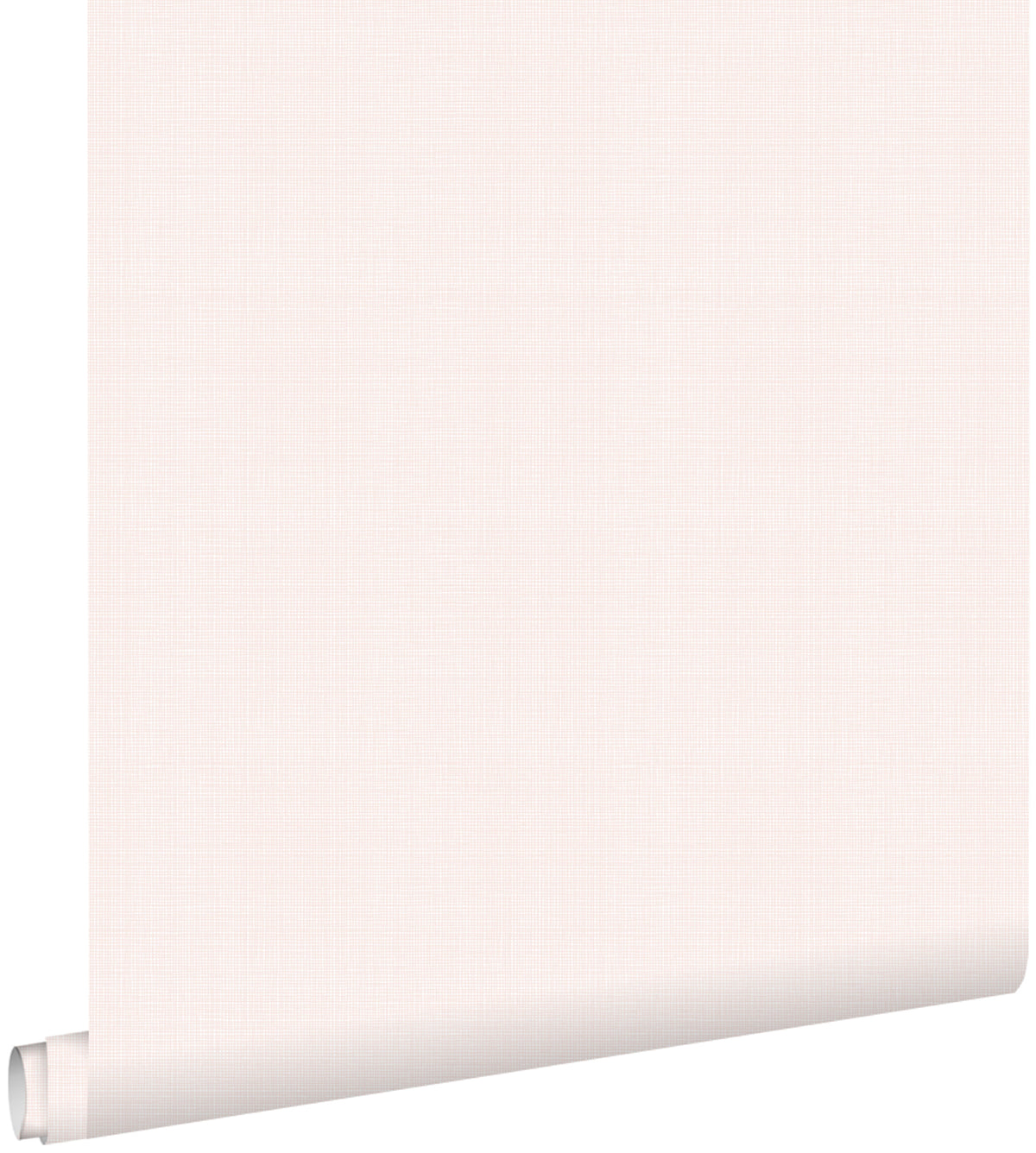 ESTAhome behang linnenstructuur poederroze - 53 cm x 10.05 m - 139023