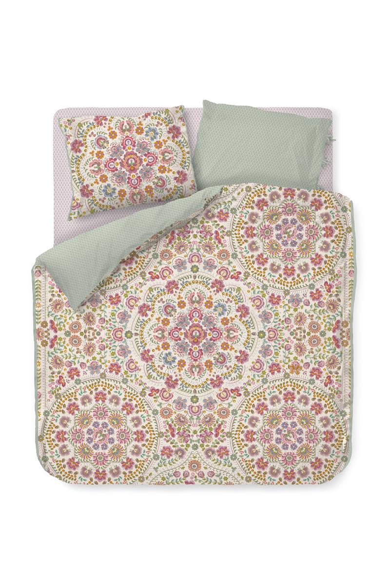 Pip Studio dekbedovertrek Il Ricamo - 200x200/220 cm - gebroken wit