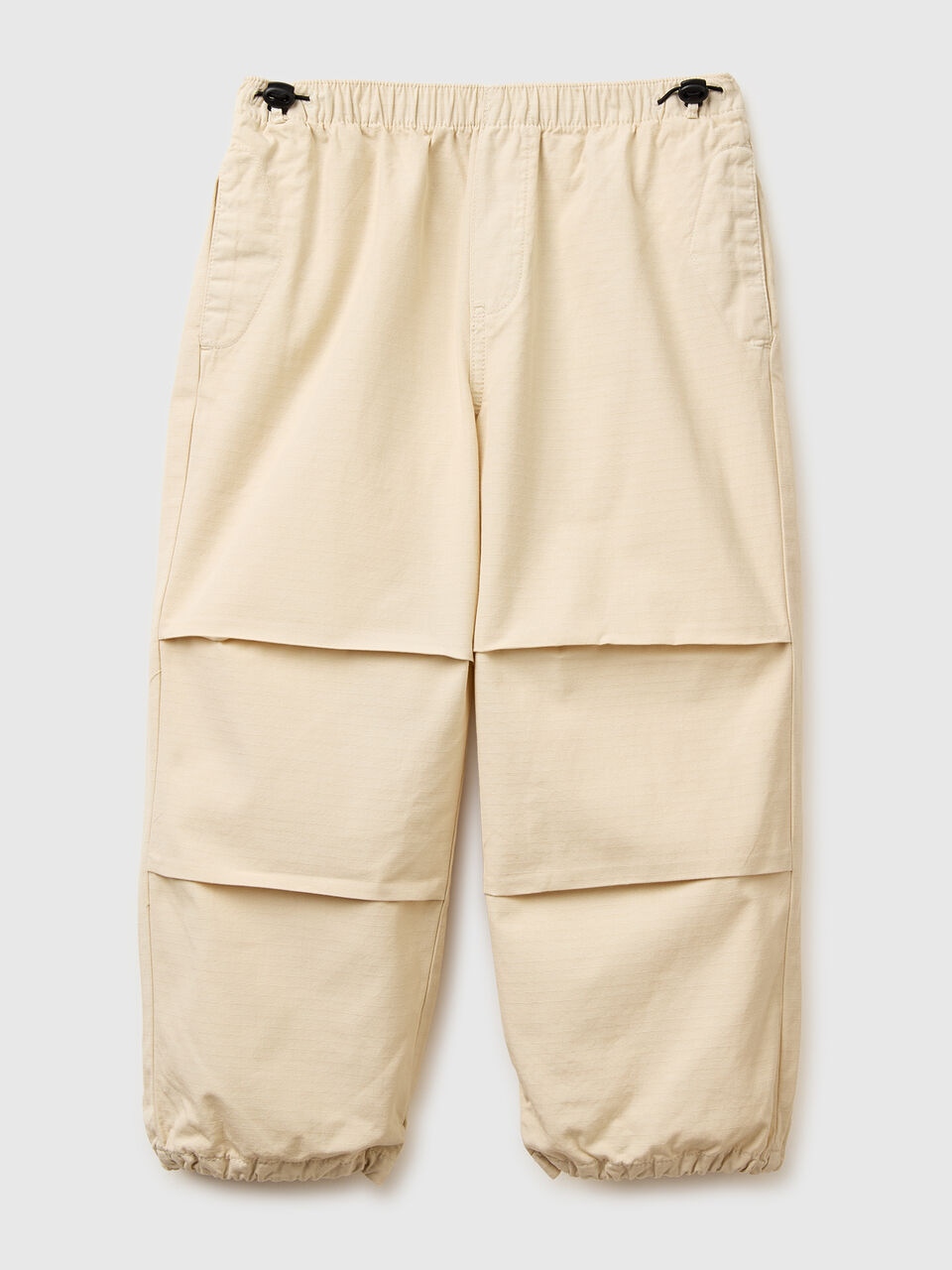Cotton parachute trousers