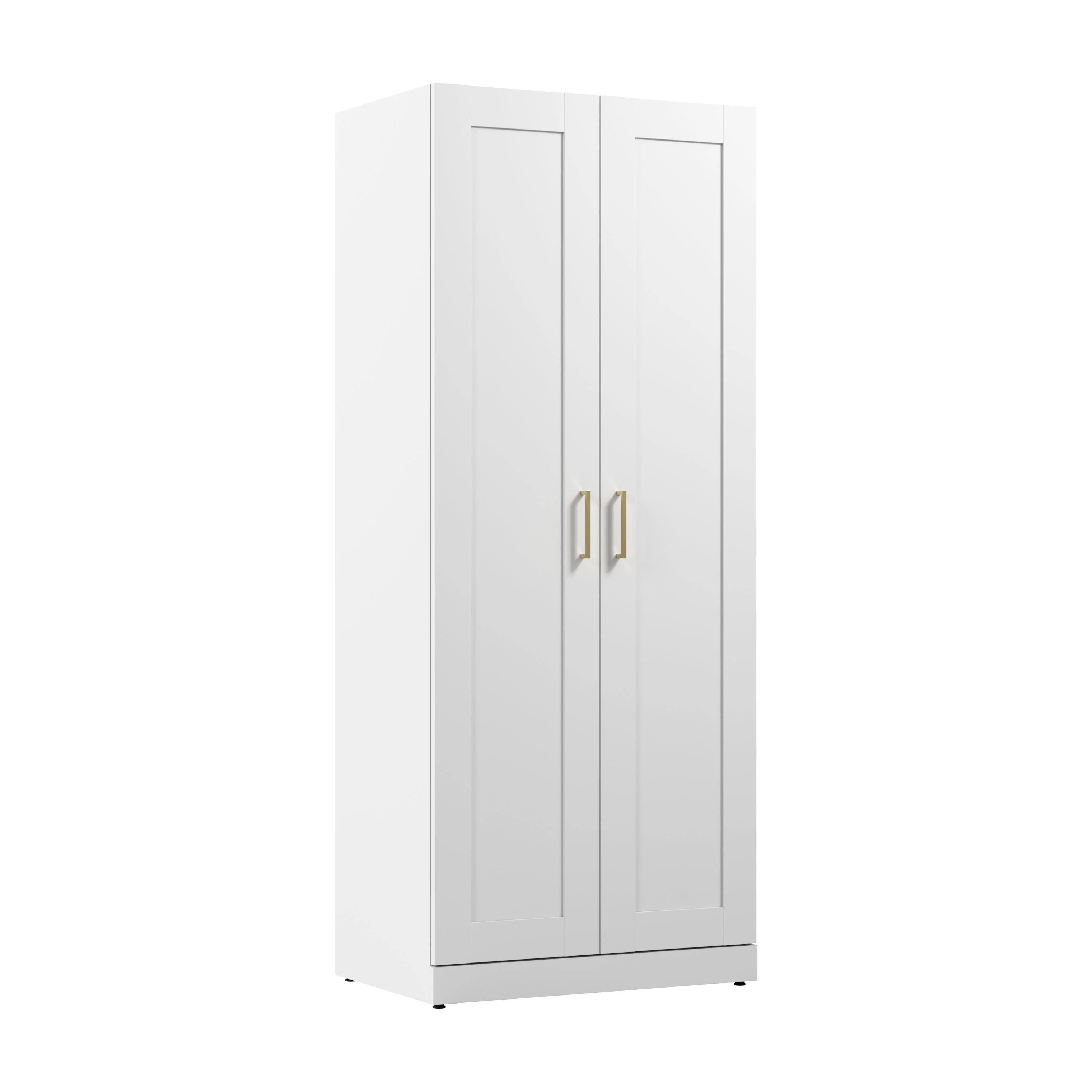 Hampton Heights 30W Tall Storage Cabinet with Doors by Bush Furniture