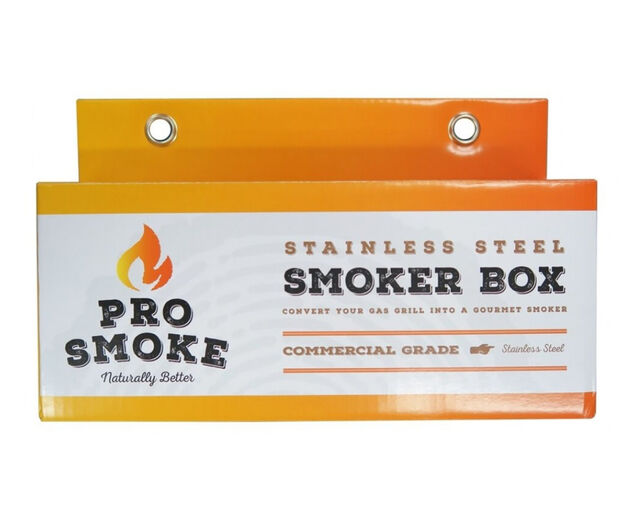 Pro Smoke Stainless Steel Smoker Box with Lid