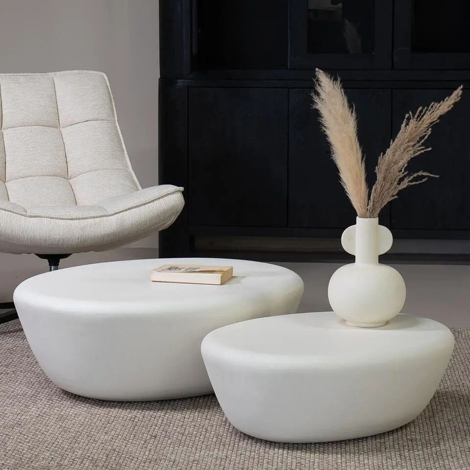 Salontafel Organisch 69cm - Beton Cir&eacute; - Xavi