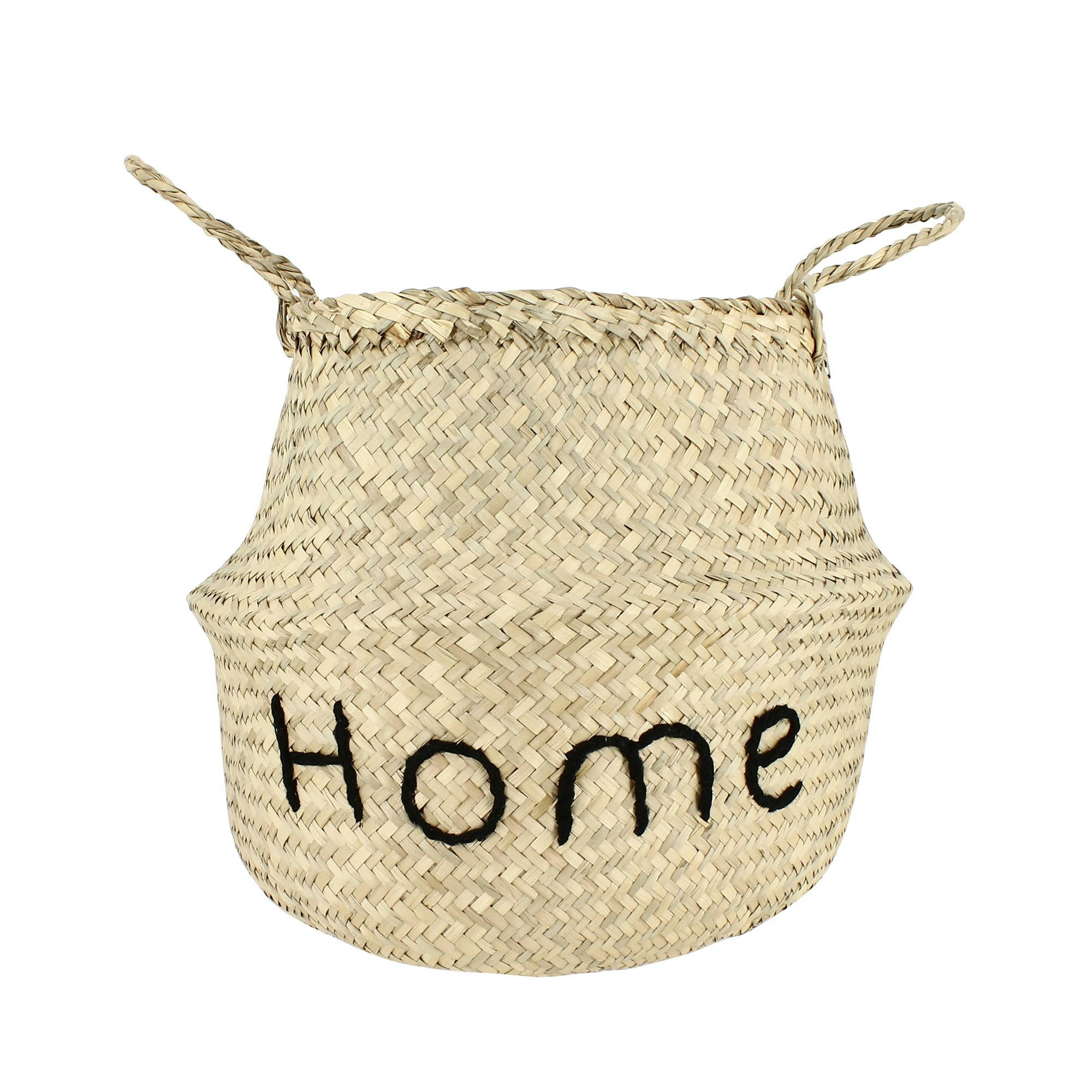 NAXOS - Panier cache-pot en jonc de mer