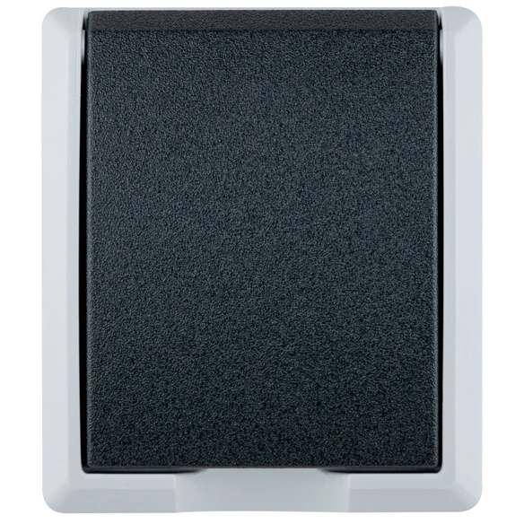 Steckdose »AquaForm«, grau, Kunststoff, 250V