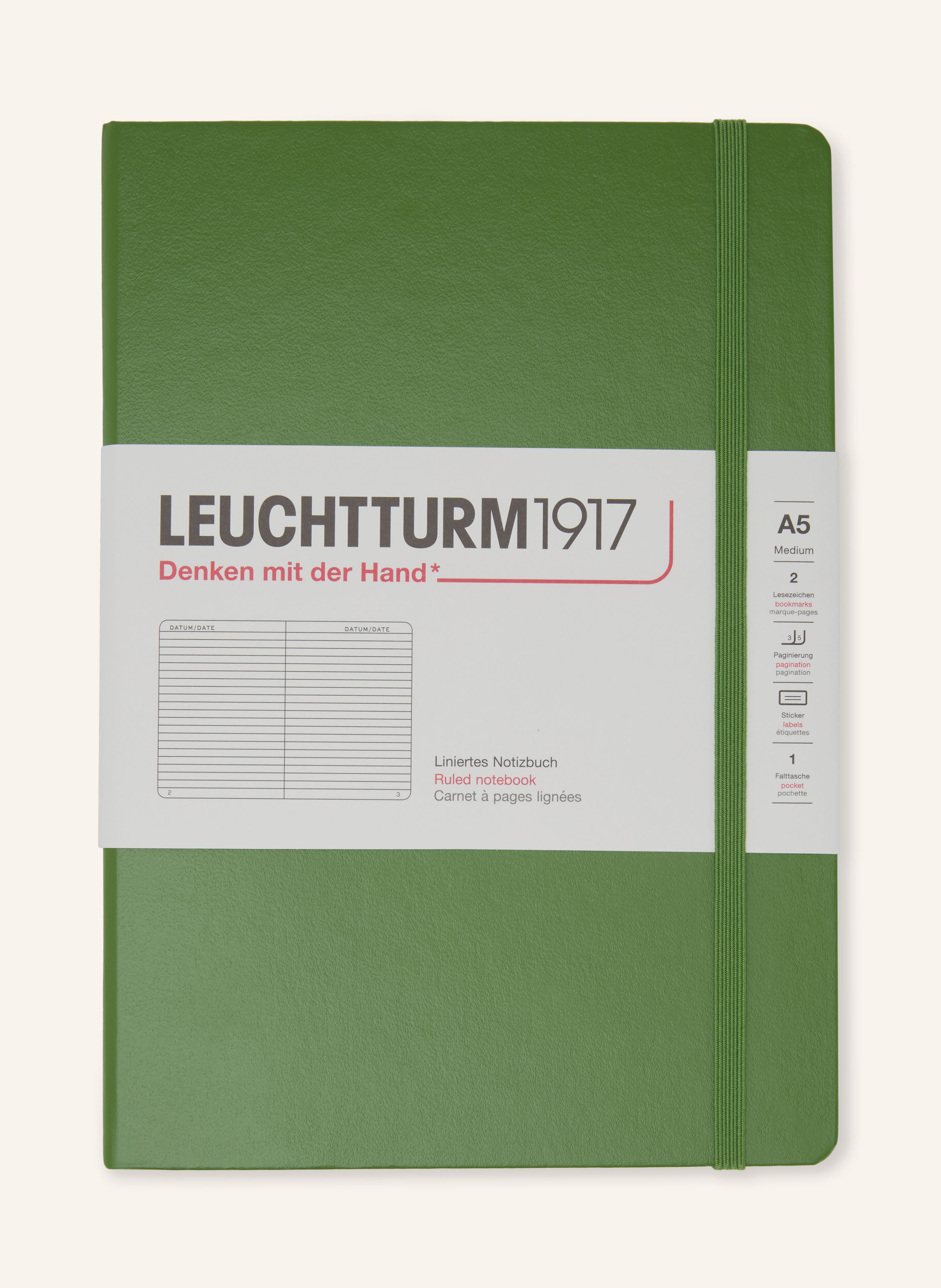 LEUCHTTURM1917 Notizbuch MEDIUM