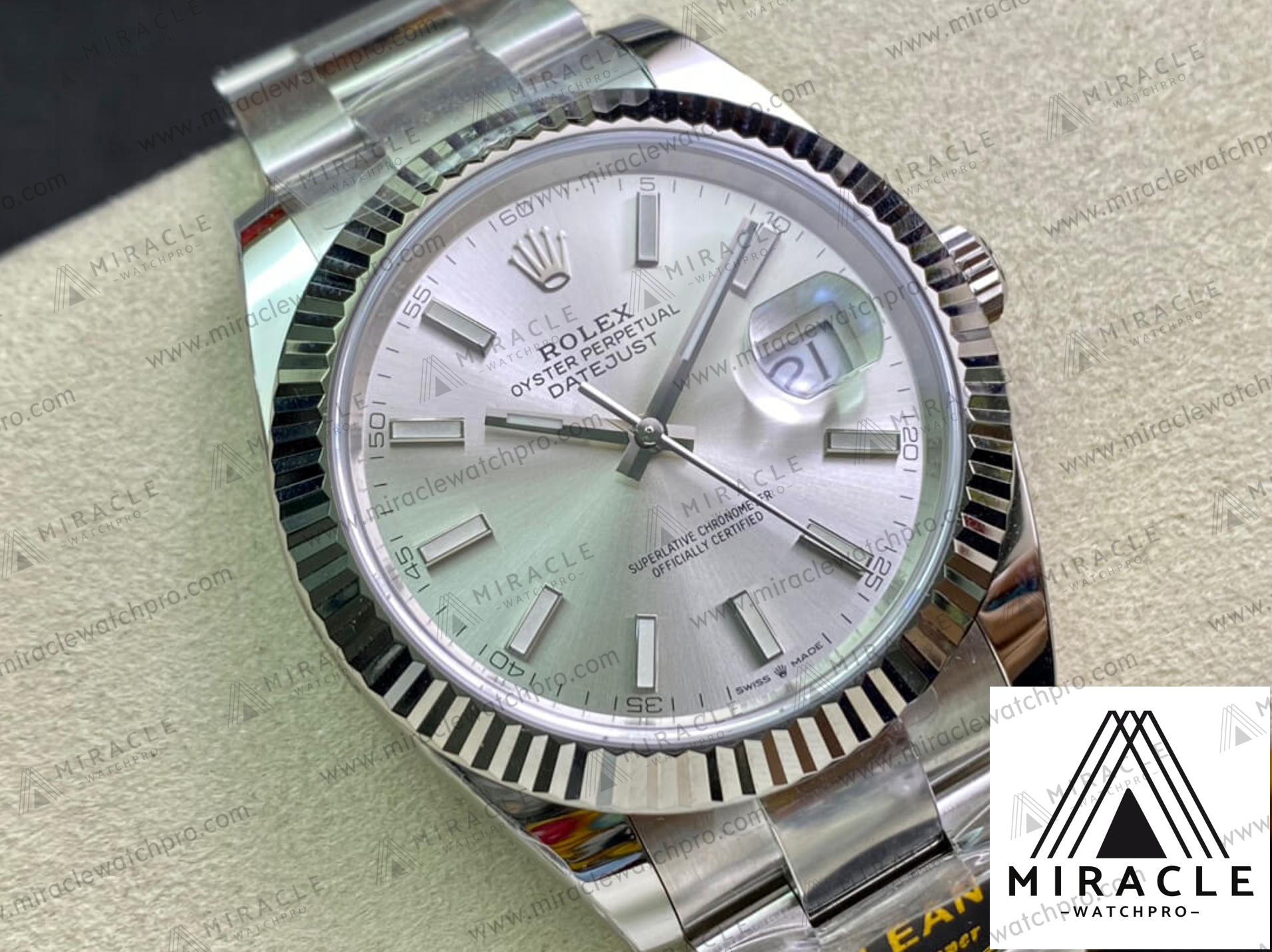 ROLEX-DATEJUST-REF.M126334-0003-ELITE CLONE-41MM-Replica Watch