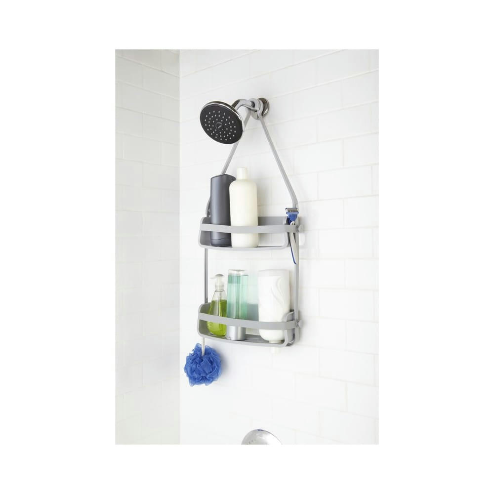 FLEX - Etagère de douche flex pvc gris