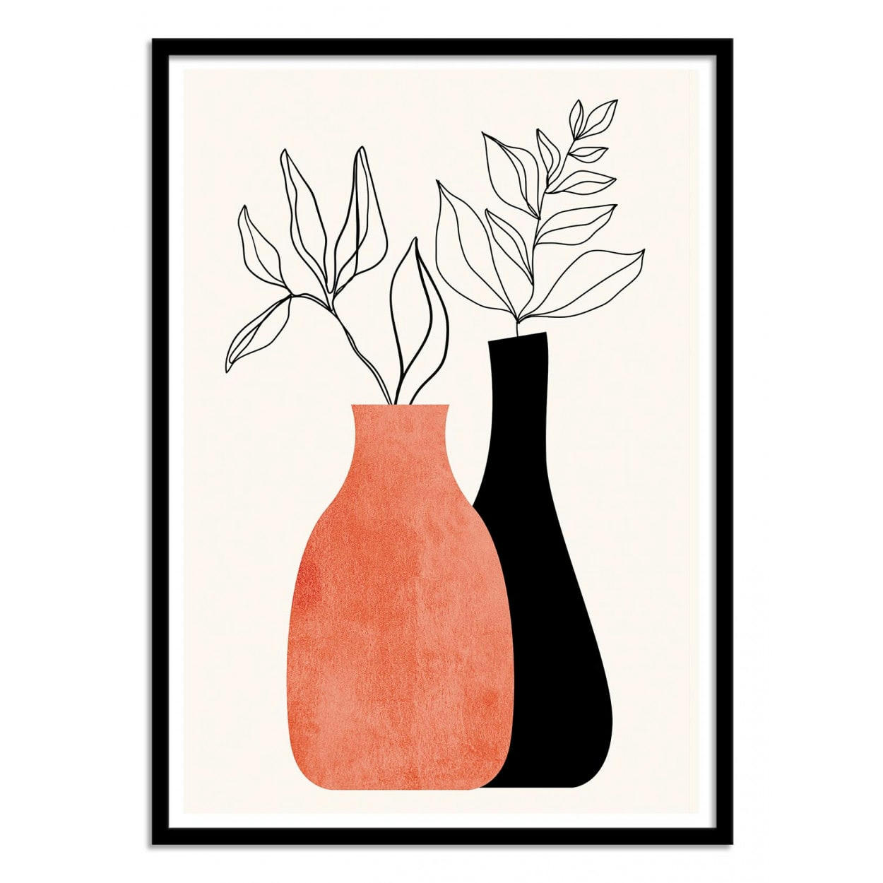 KUBISTIKA - MADAME MONSIEUR - KUBISTIKA - Affiche d'art 30 x 40 cm