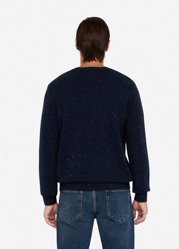 Maglia in lana a trecce