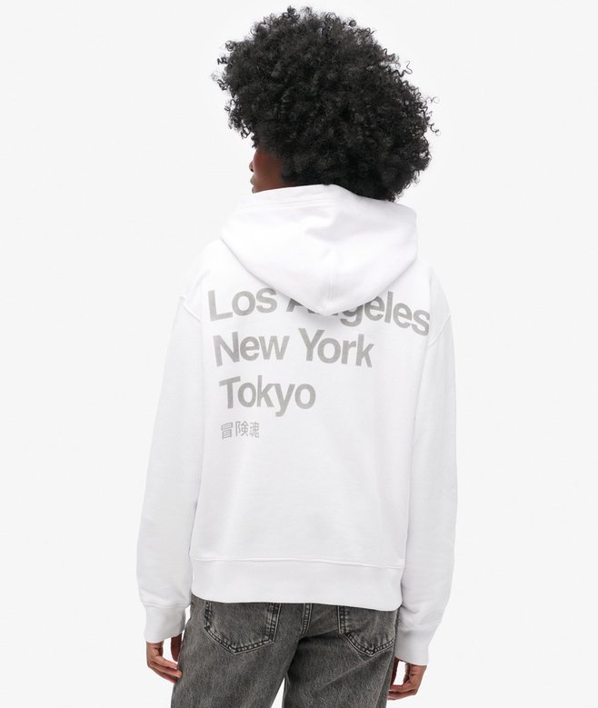 Core Logo City Loose Hoodie