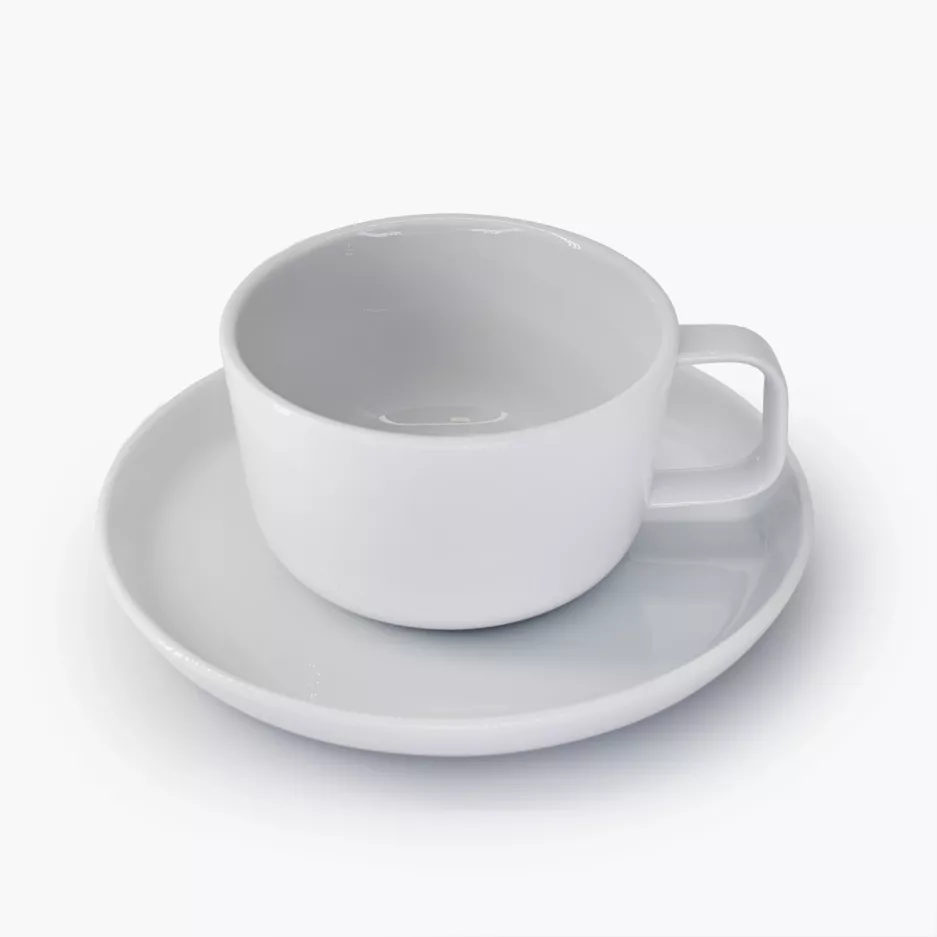 Filiżanka ze spodkiem DUKA NORD 320 ml 17 cm