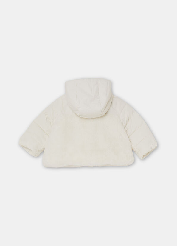 Giacca con cappuccio imbottita