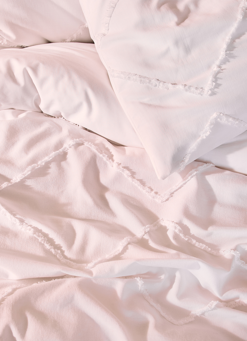 HOUSSE DE COUETTE ÉMOTION IVOIRE