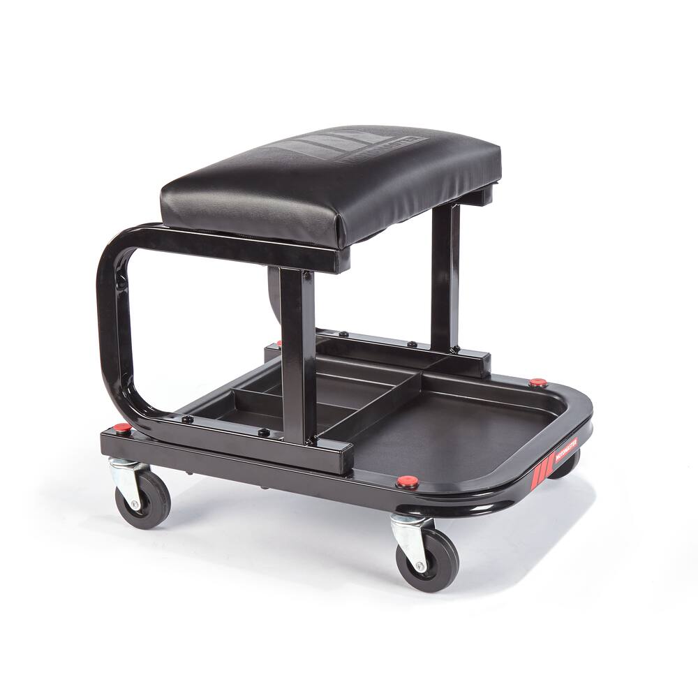 MotoMaster Roller Seat w/ Bottom Tool Tray, 300-lb