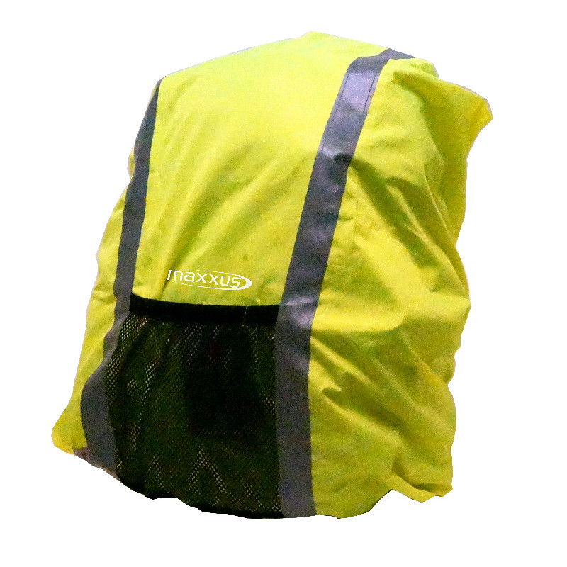 Housse imperméable pour sac à dos avec bande réfléchissante