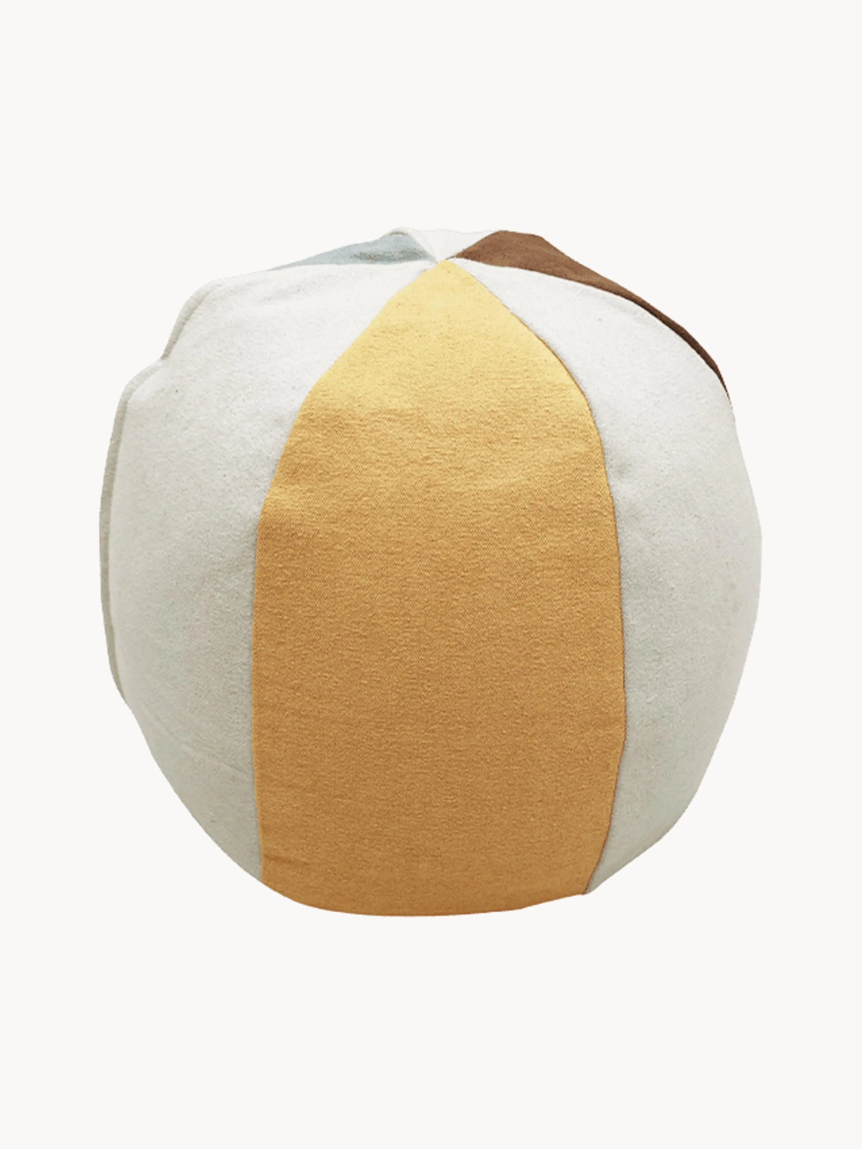 Handgefertigter Pouf Ball