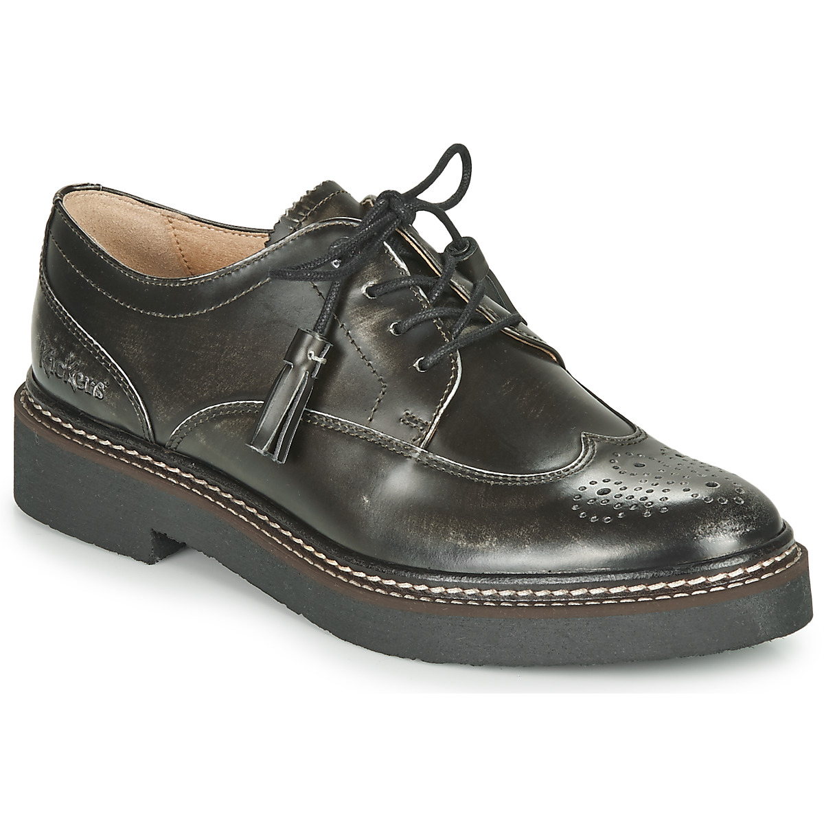 Kickers - OXANYBY - Silver / Black
