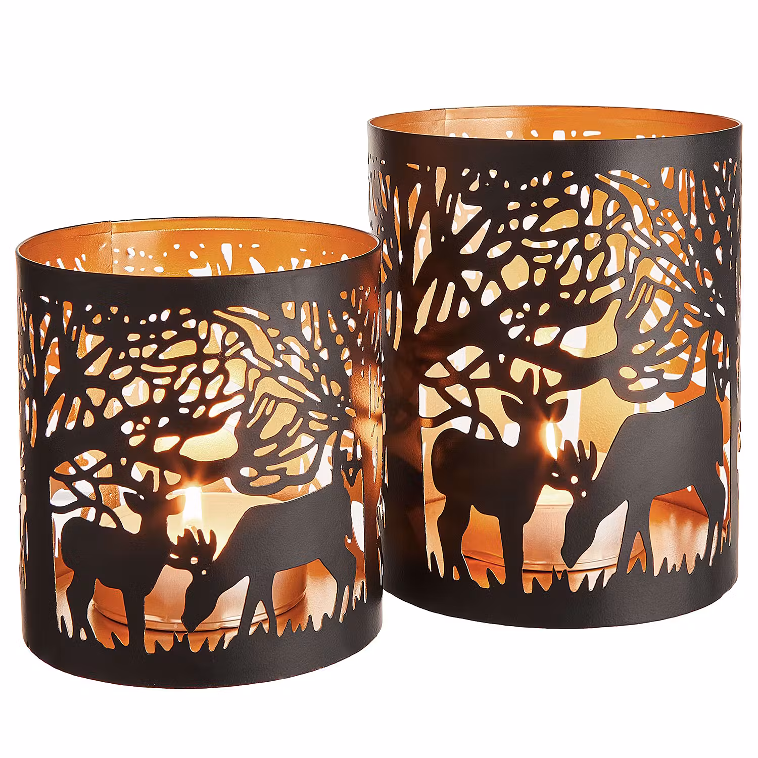 LUMINOUS Windlicht-Set 2-tlg.