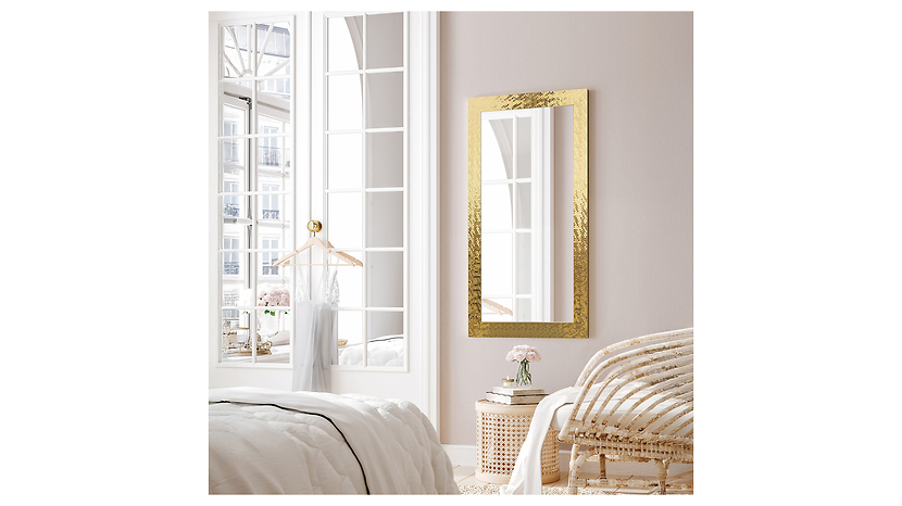 Lustro ścienne Rio 65x115 cm złote