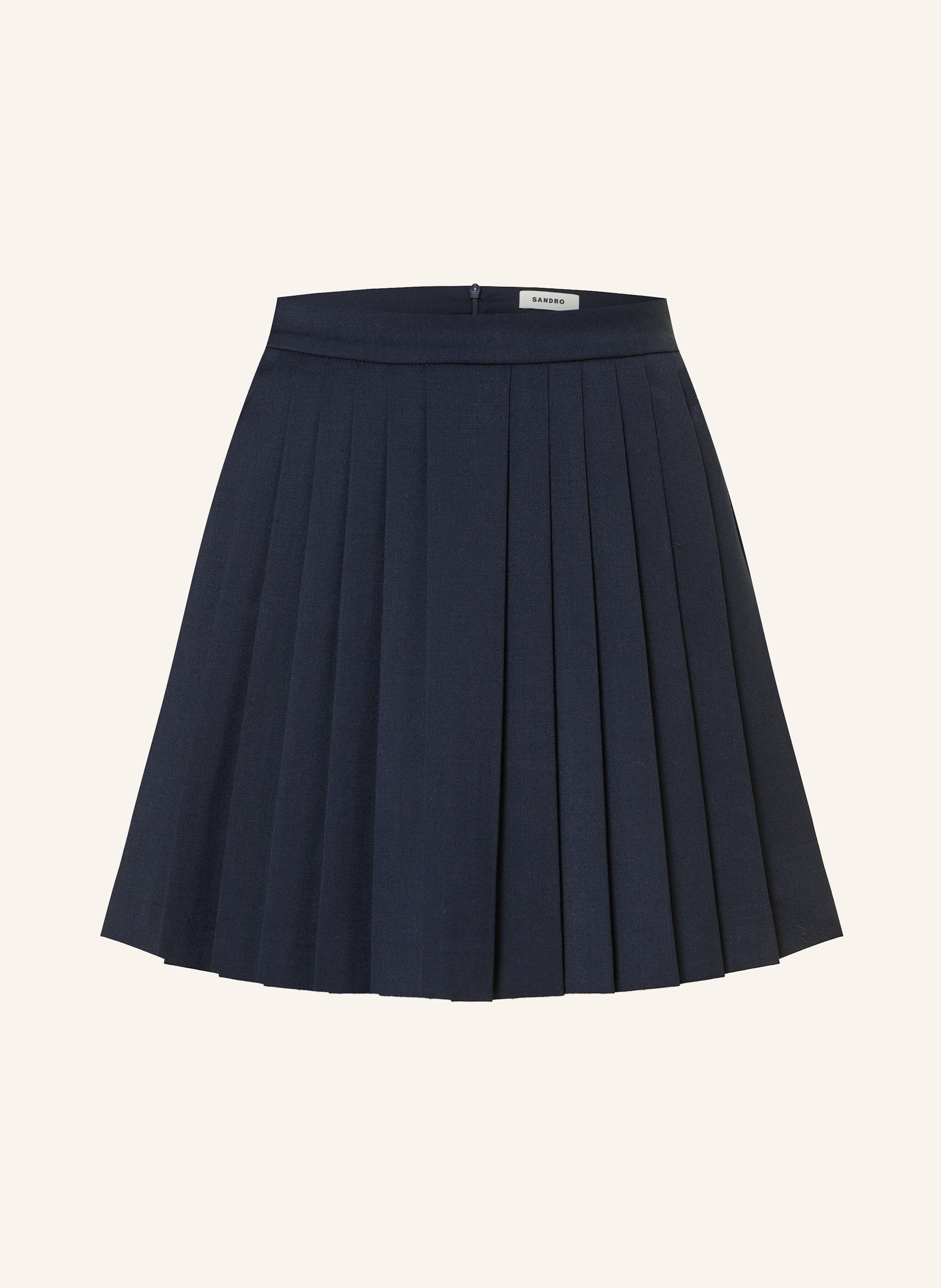 SANDRO Skort mit Plissees