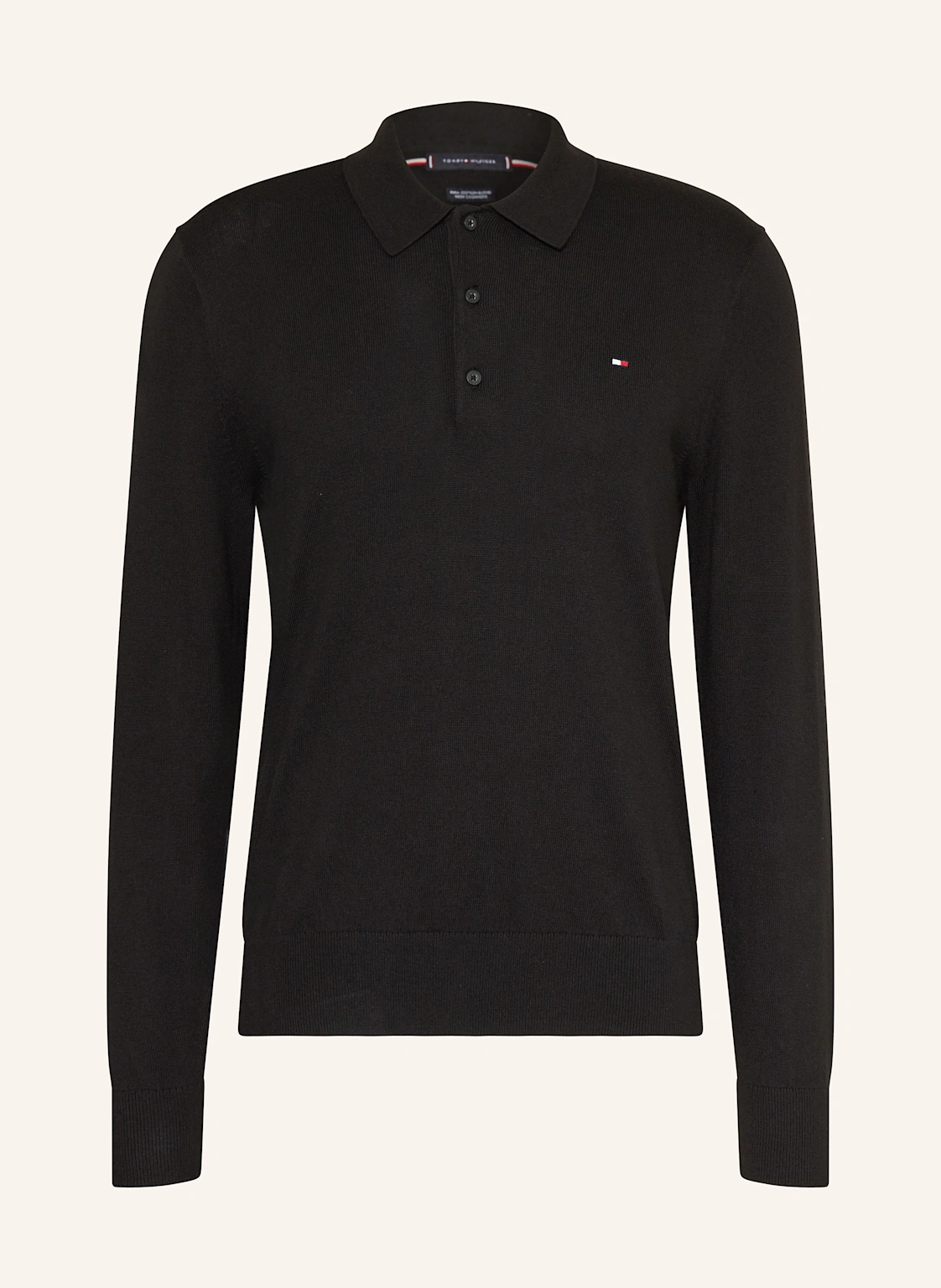 TOMMY HILFIGER Strick-Poloshirt