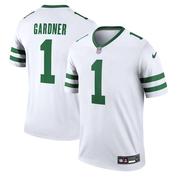 Sauce Gardner New York Jets Nike Alternate Legend Jersey - White/Green