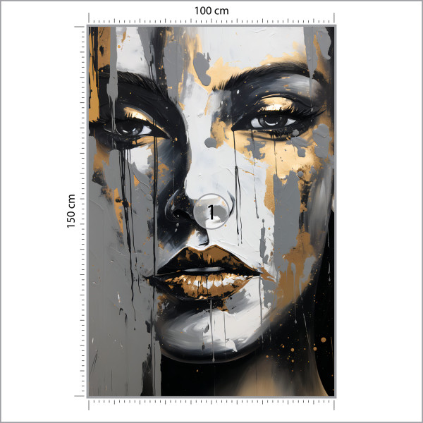 Fototapeta Do Salonu Zmysłowy Portret Kobiety 100x150cm
