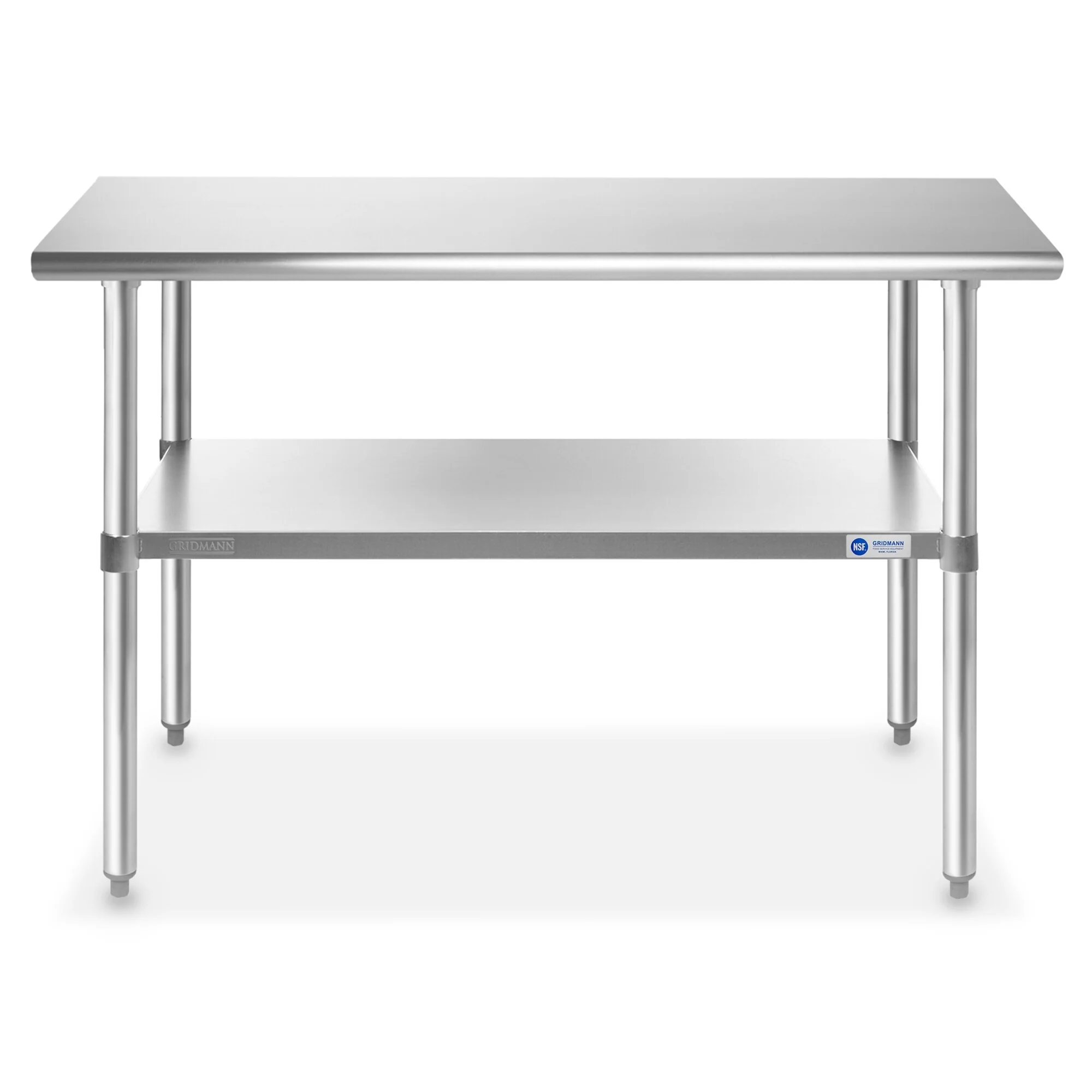 48 x 24in NSF Stainless Steel Commercial Prep Table