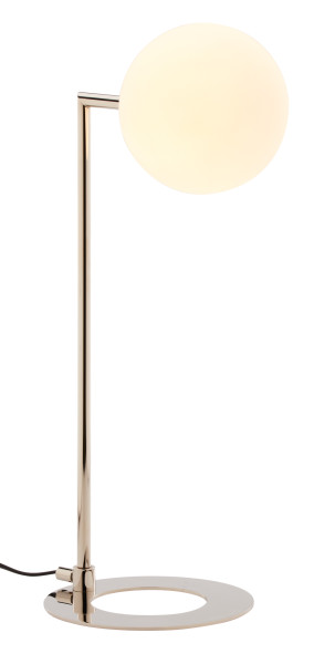 Lampa stołowa FEME nikiel-biały 1xG9x15W wym:50x16x26cm IP20 Jupiter