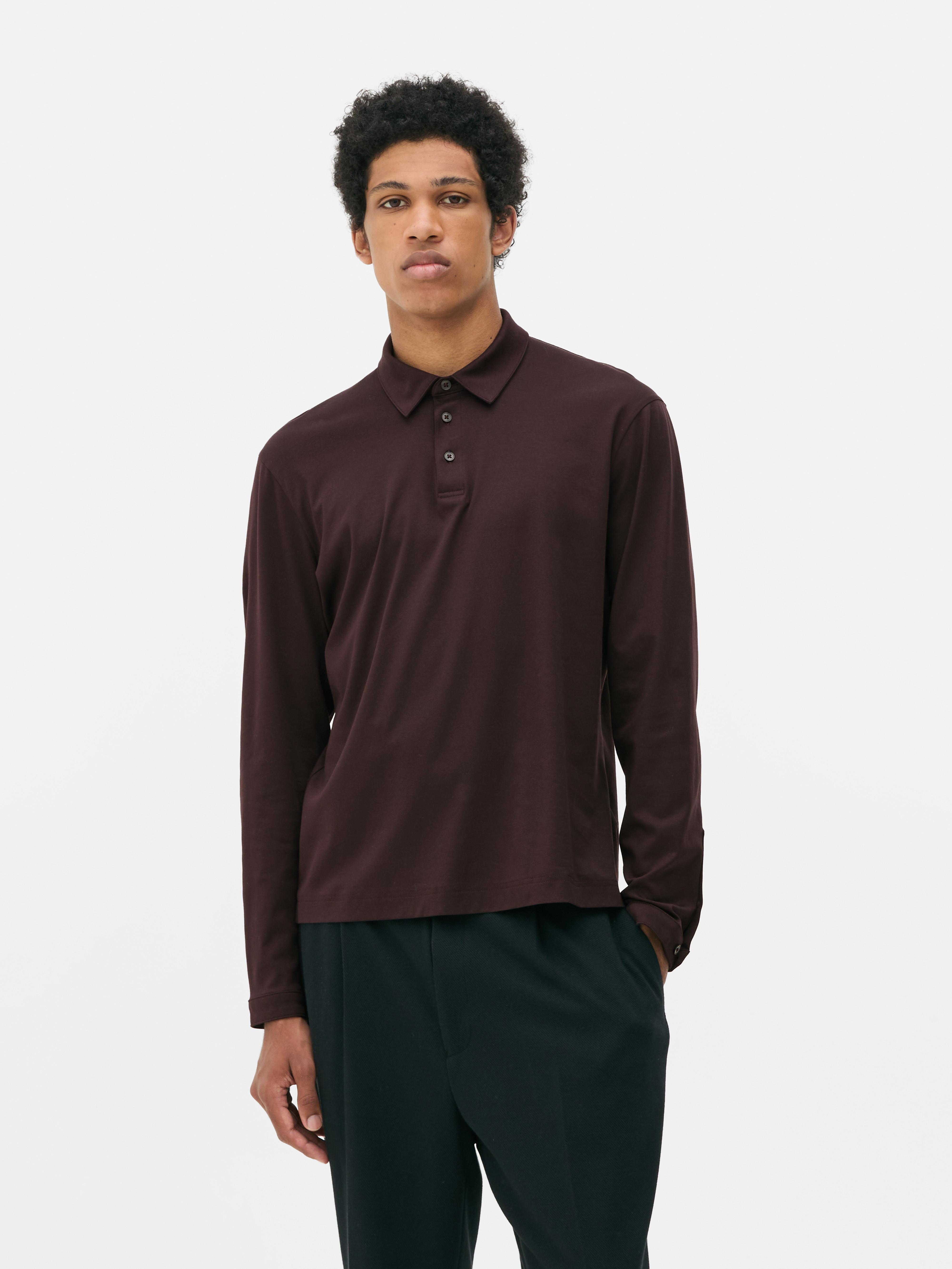 Long Sleeve Polo Shirt