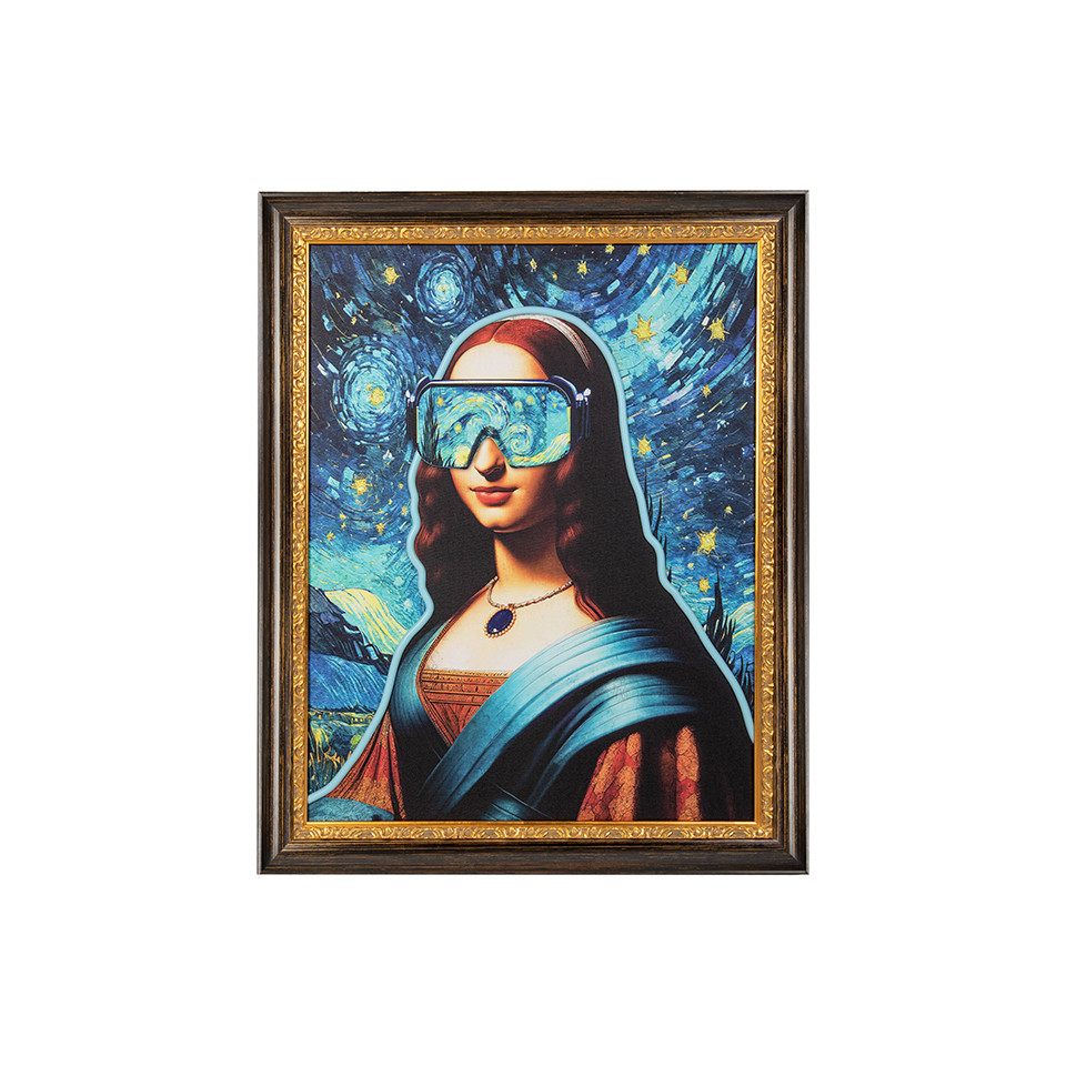 Obraz NEON LISA 80 x 100 cm