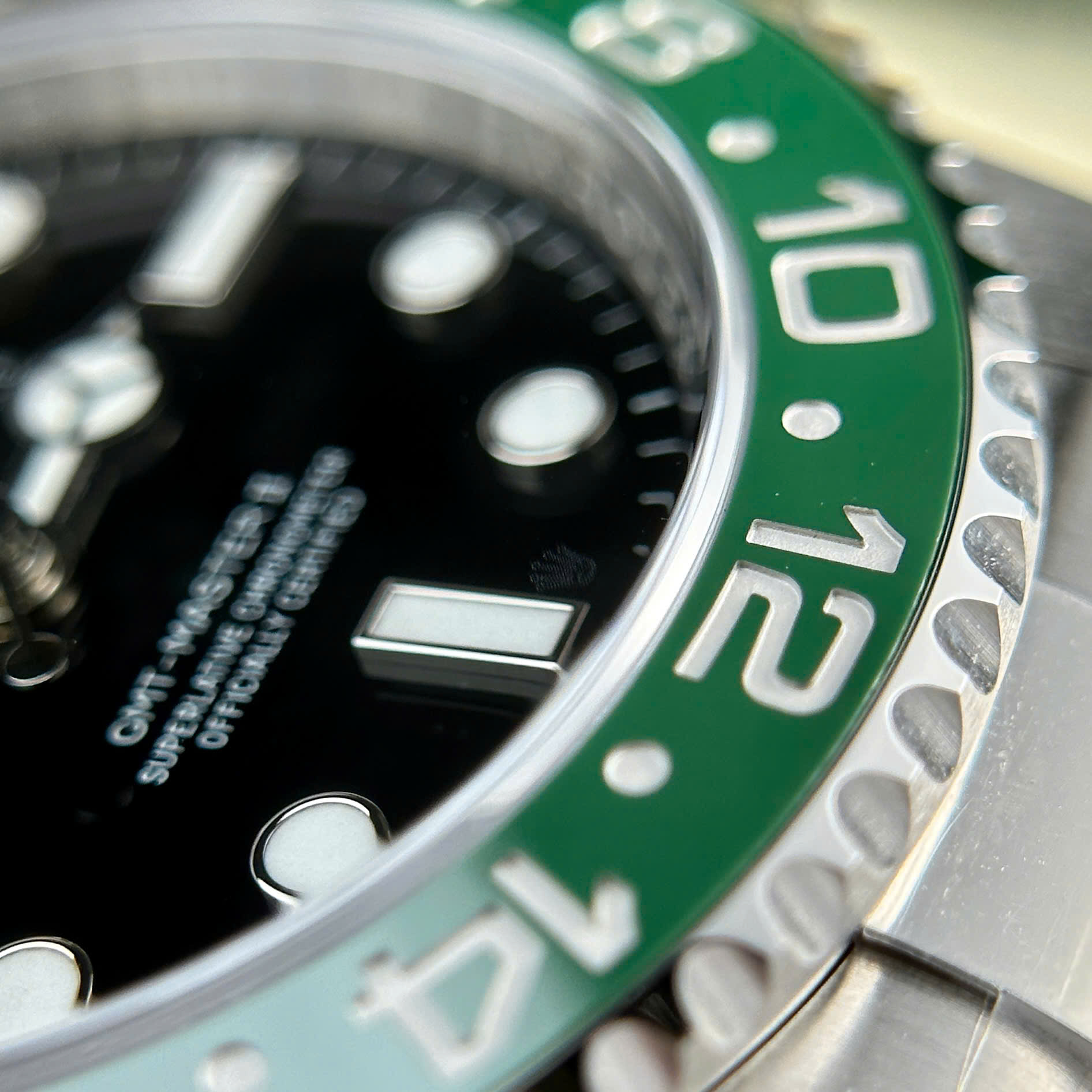 Rolex GMT-Master II 126720VTNR Sprite 904L Steel Black Dial 40mm Oyster Super Clone