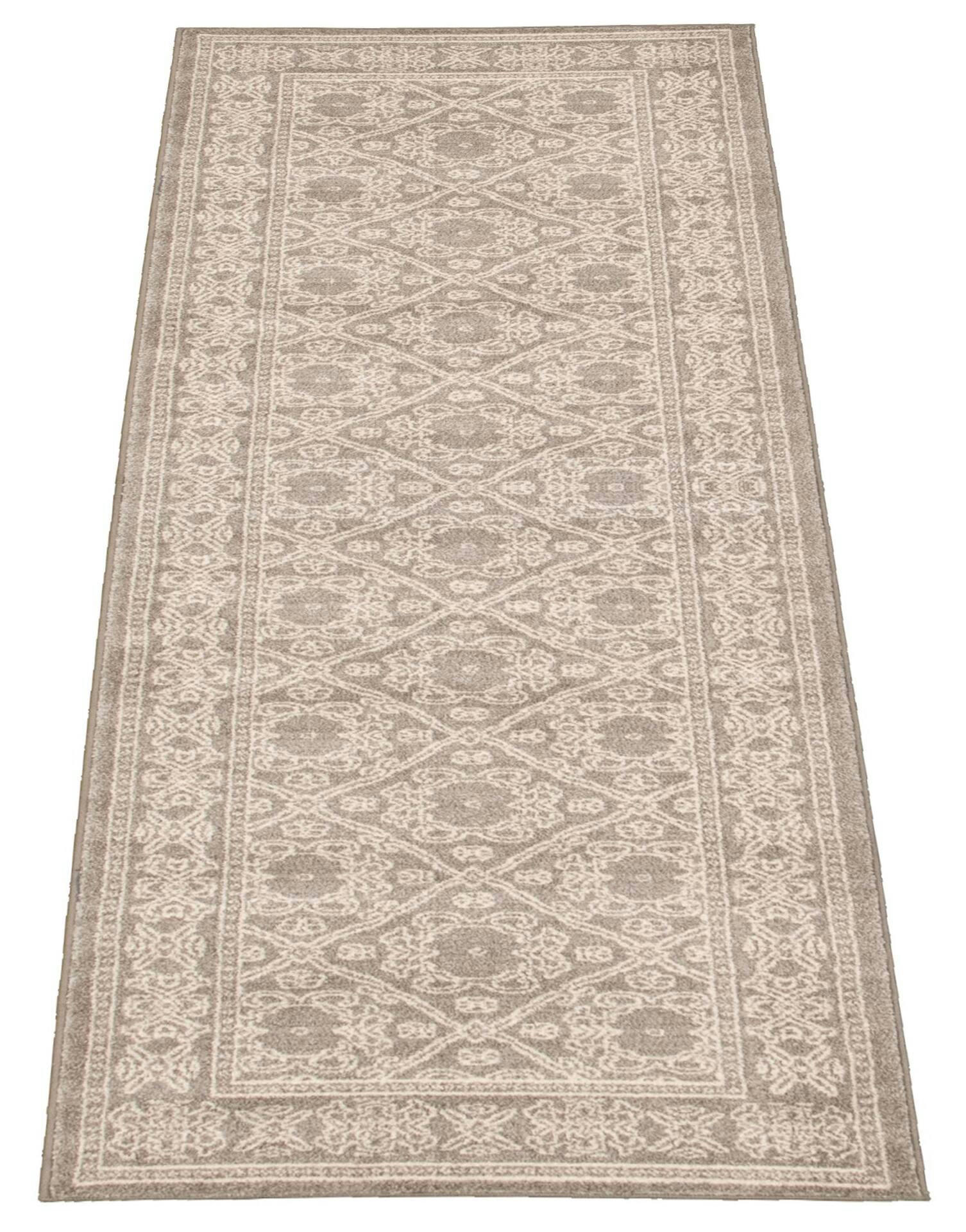 ECARPET Emma Indoor Area Rug/Runner, Grey, 31-in x 96-in