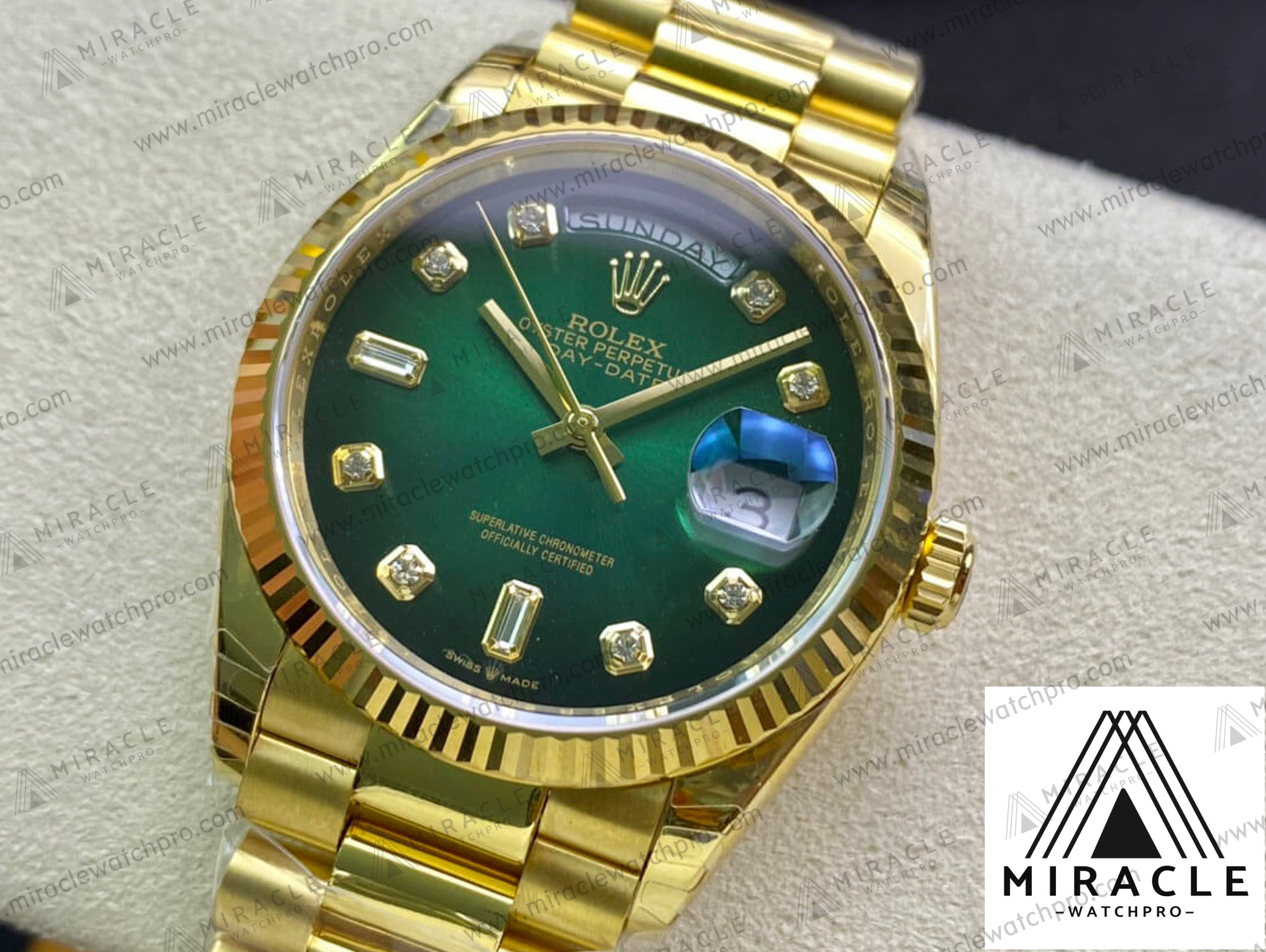 ROLEX-DAY DATE-ref.M128238-0069-Elite Clone-36mm-Replica Watch
