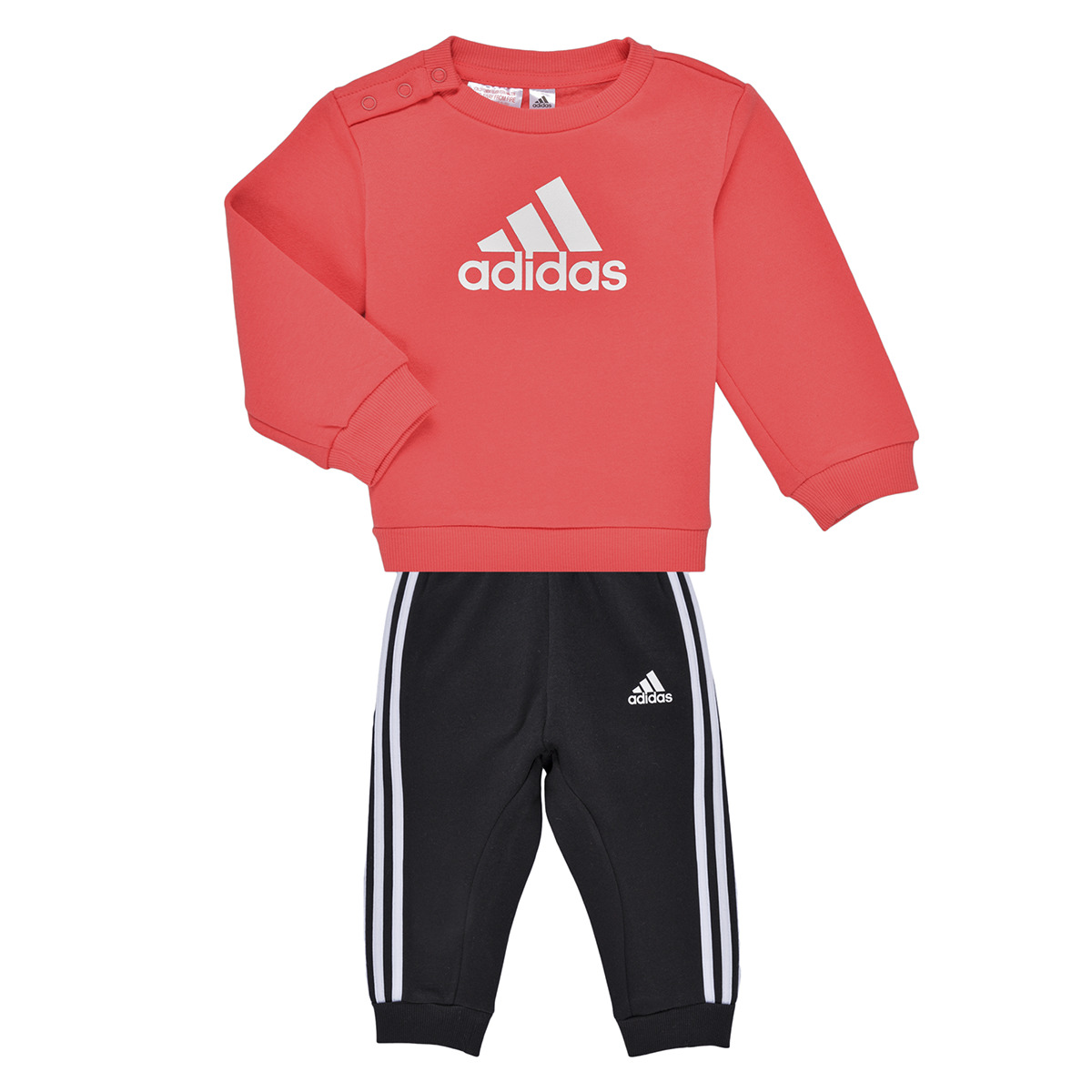 adidas - Badge of Sport Jogger Set - Red / White