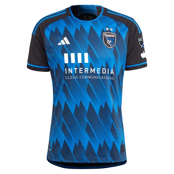 Jackson Yueill San Jose Earthquakes adidas 2024 Active Fault Authentic Player Jersey - Blue
