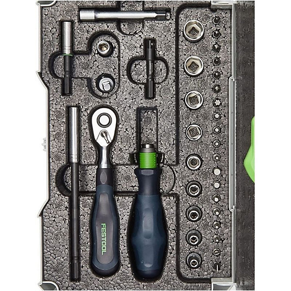 Coffret Festool 497881 Systainer Clés À Cliquet 1/4